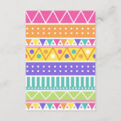 Fiesta Llama Alpaca Cactus Books for Baby Girl Informatiekaartje (Achterkant)