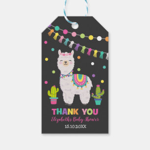 Fiesta Llama Baby shower Birthday Party Favors Cadeaulabel