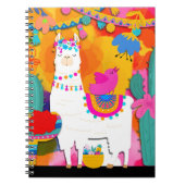 Fiesta Llama Cinco De Mayo Fun Waterverf Notitieboek (Voorkant)