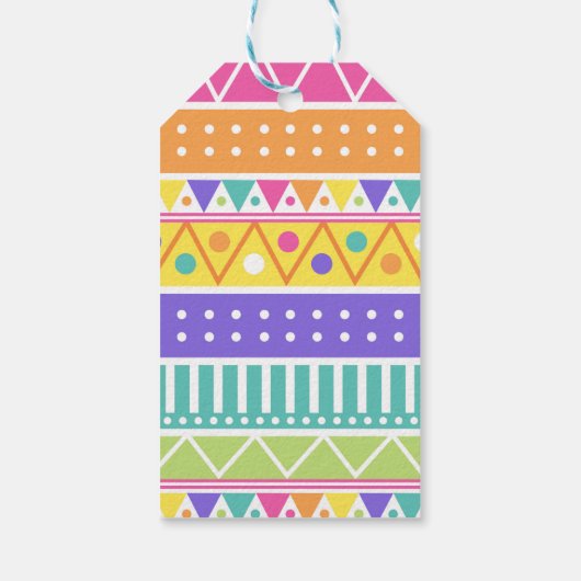 Fiesta Llama Verjaardagsfeest Alpaca Dank u Cadeaulabel (Achterkant)