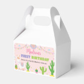 Fiesta Llama Verjaardagsfeestje Favorietendoos Bedankdoosjes (Achterkant)