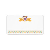 Fiesta Lovebirds Kleine etiketten (Voorkant)