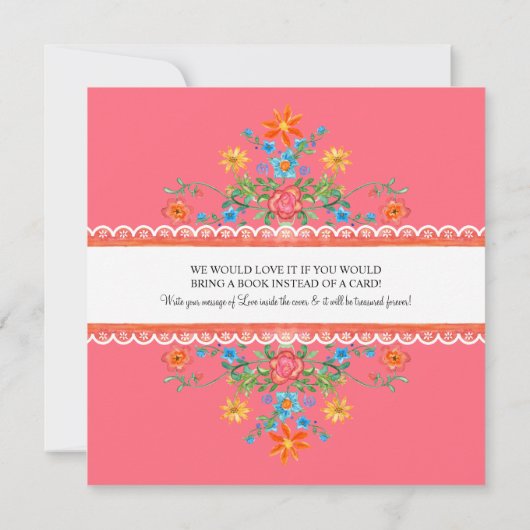 Fiesta Margarita Cactus Quince Anos Quinceanera Kaart (Achterkant)