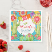 Fiesta Margarita Cinco de Mayo Party Cactus Art Servet (Insitu)