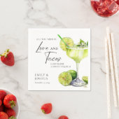 Fiesta Margarita Couples Douche Servet (Insitu)