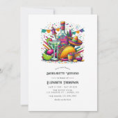 Fiesta Meisjesweekend met Tacos & Tequila Kaart (Voorkant)