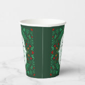 Fiesta Merry Christmas Papieren Bekers (Rechts)