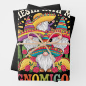 Fiesta met mijn Gnomigos Gnome Cinco de Mayo Inpakpapier Vel (In situ)
