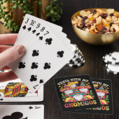 Fiesta met mijn Gnomigos Gnome Cinco de Mayo Pokerkaarten (Insitu)