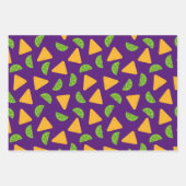 Fiesta Mexicaans eten Inpakpapier Vel (Voorkant 3)