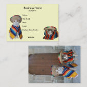 Fiesta/Mexicaans/Latijns-Amerikaans thema Visitekaartje (Voorkant / Achterkant)