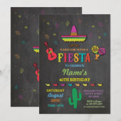 Fiesta Mexicaans Pet Mexico Verjaardagsfeest Uitno Kaart (Voorkant / Achterkant)