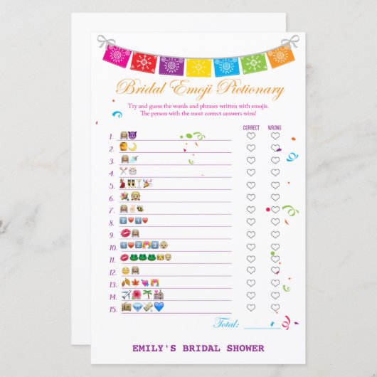 Fiesta Mexicaans Vrijgezellenfeest Game PRINTED (Voorkant / Achterkant)