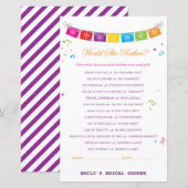 Fiesta Mexicaans Vrijgezellenfeest Game PRINTED (Voorkant / Achterkant)