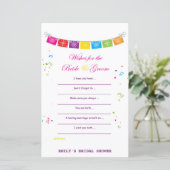 Fiesta Mexicaans Vrijgezellenfeest Game PRINTED (Staand voorkant)