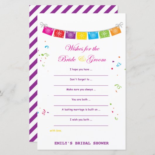 Fiesta Mexicaans Vrijgezellenfeest Game PRINTED (Voorkant / Achterkant)