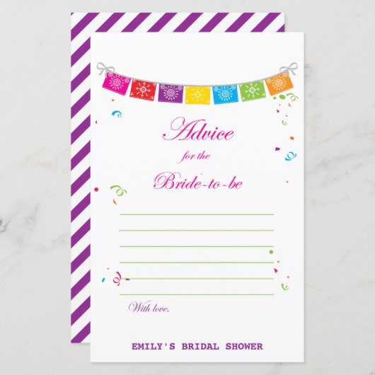 Fiesta Mexicaans Vrijgezellenfeest Game PRINTED (Voorkant / Achterkant)