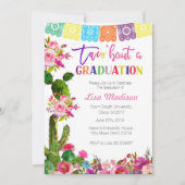 Fiesta Mexicaanse afstudeerfeest uitnodiging (Voorkant)