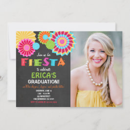 Fiesta Mexicaanse afstudeerfeest uitnodiging Fiest