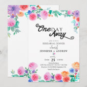 Fiesta | Mexicaanse Bloemen | Proefavond Eten Kaart (Voorkant / Achterkant)