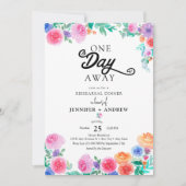 Fiesta | Mexicaanse bloemen | repetitie diner Kaart (Voorkant)