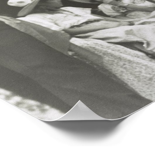 Fiesta Mexicaanse Musicians Taos NM Poster (Hoek)