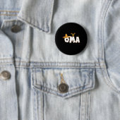 Fiesta Mexicaanse partij Cinco de Mayo Oma Oma Ronde Button 5,7 Cm (In situ)