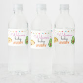 Fiesta Mexicaanse Taco Over 'Een Baby Party Waterfles Etiket (Flessen)
