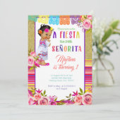 Fiesta Mexican 1e verjaardag uitnodigingen (Staand voorkant)