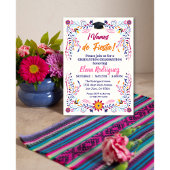 Fiesta Mexican Afstuderen Invitation Kaart