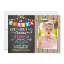 Fiesta Mexican Birthday Party Invitation