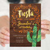 Fiesta Mexican Birthday Party Invitation Kaart