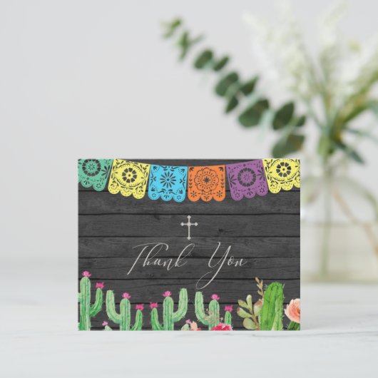 Fiesta Mexican Cactus Bedankt (Staand voorkant)