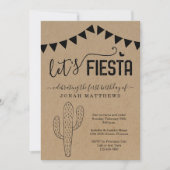 Fiesta Mexican Theme Birthday Party Kaart (Voorkant)