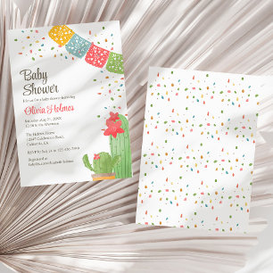 Fiesta Mexicana Baby shower Uitnodiging Baby showe