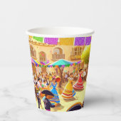 Fiesta Mexicana Papieren Bekers (Voorkant)