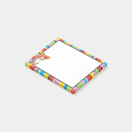 Fiesta Miniature American Shepherd Post-it® Notes (Schuin)