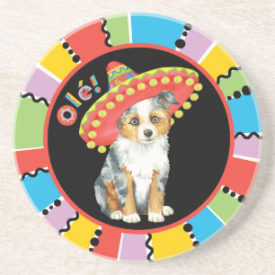 Fiesta Miniature American Shepherd Zandsteen Onderzetter