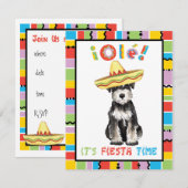Fiesta Miniature Schnauzer Kaart (Voorkant / Achterkant)