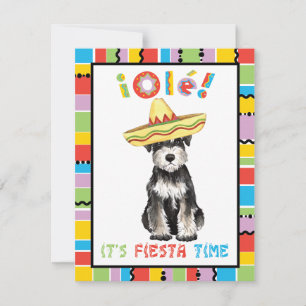 Fiesta Miniature Schnauzer Kaart