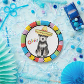 Fiesta Miniature Schnauzer Papieren Bordje (Feest)