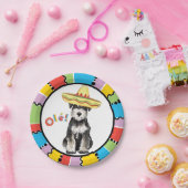 Fiesta Miniature Schnauzer Papieren Bordje (Feest)