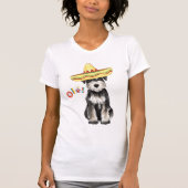 Fiesta Miniature Schnauzer T-shirt (Voorkant)