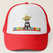 Fiesta Miniature Schnauzer Trucker Pet (Voorkant)