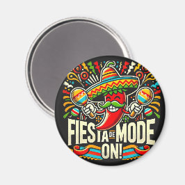 Fiesta Mode aan! Magneet
