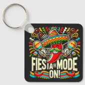 Fiesta Mode aan! Sleutelhanger (Voorkant)