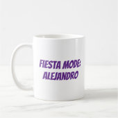 Fiesta Mode Gepersonaliseerde Cinco de Mayo Koffiemok (Links)