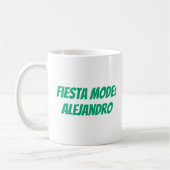 Fiesta Mode Gepersonaliseerde Cinco de Mayo Koffiemok (Links)