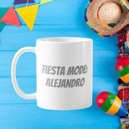 Fiesta Mode Gepersonaliseerde Cinco de Mayo Koffiemok