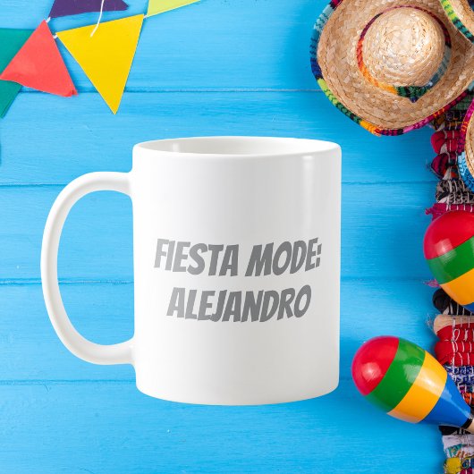 Fiesta Mode Gepersonaliseerde Cinco de Mayo Koffiemok
